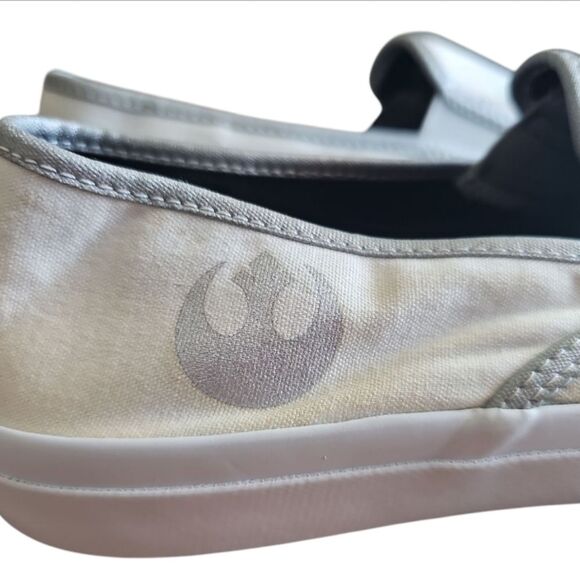 Sperry Star Wars C-3PO & R2-D2 Slip-On Shoes Men's Sz 8.5 Retro Canvas Nerdcore - Picture 11 of 16